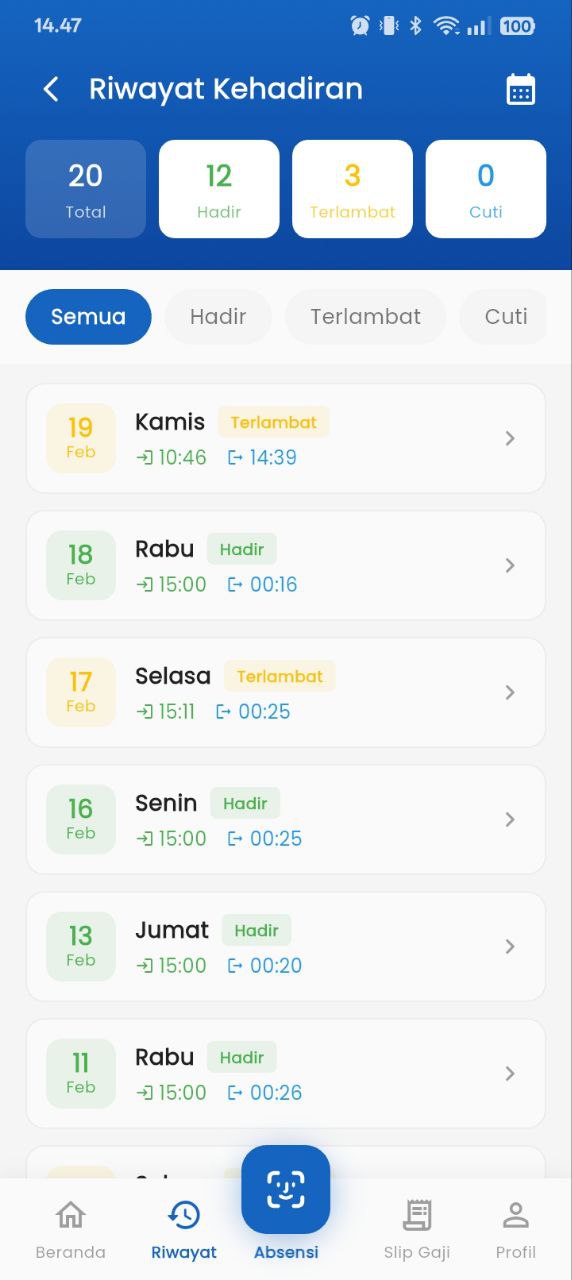 GajiPro Mobile App Screenshot 9